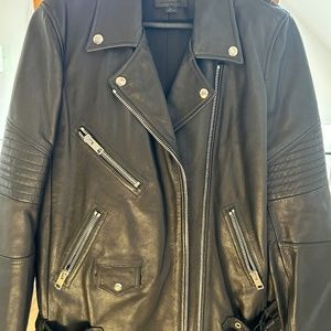 Leather jacket